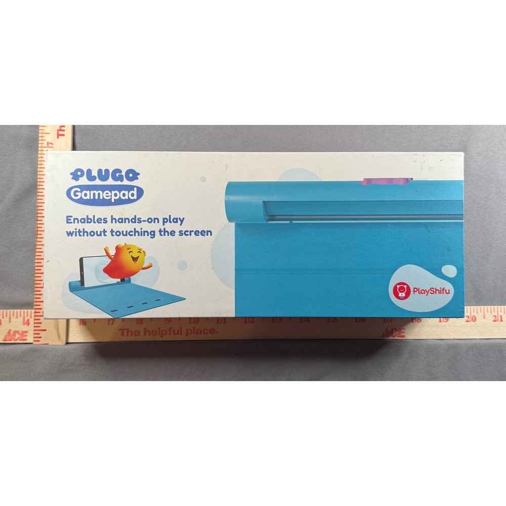 PlayShifu Plugo Gamepad AR Gaming System Base Blue Teal STEM Learning Shifu034